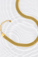 Mesh Chain Necklace