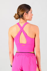SpeedRacer Women's Supportive Tank - Electric Pink