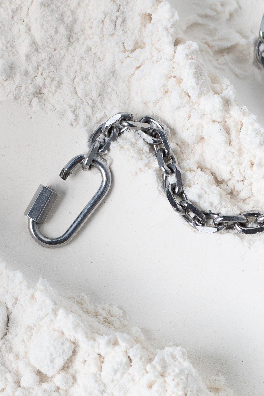 Lock Chain Bracelet - Silver