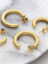 Minimalist Hoop Earrings