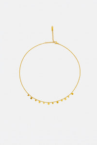 Tiny Charm Necklace - Round