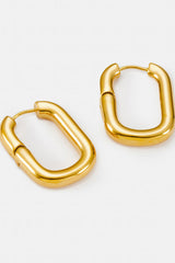 Chunky Oval Hoops