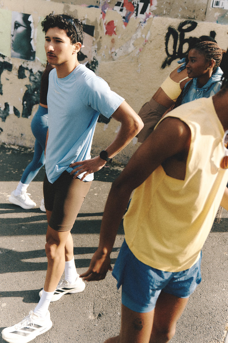 Peak Active Tee - Sky
