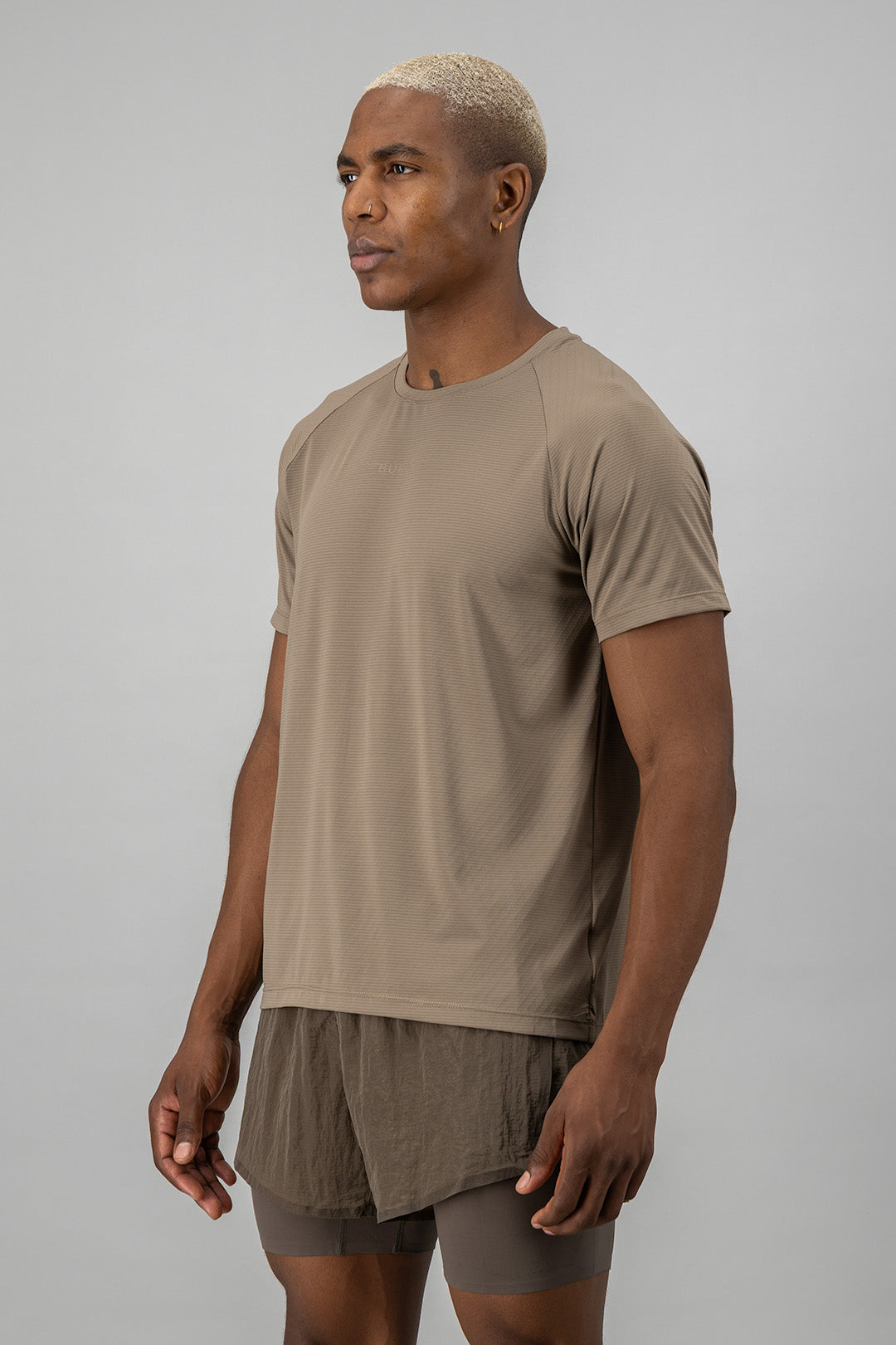 Peak Active Tee - Sandstone