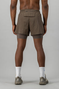 Glide 2-in-1 Run Short - Sandstone