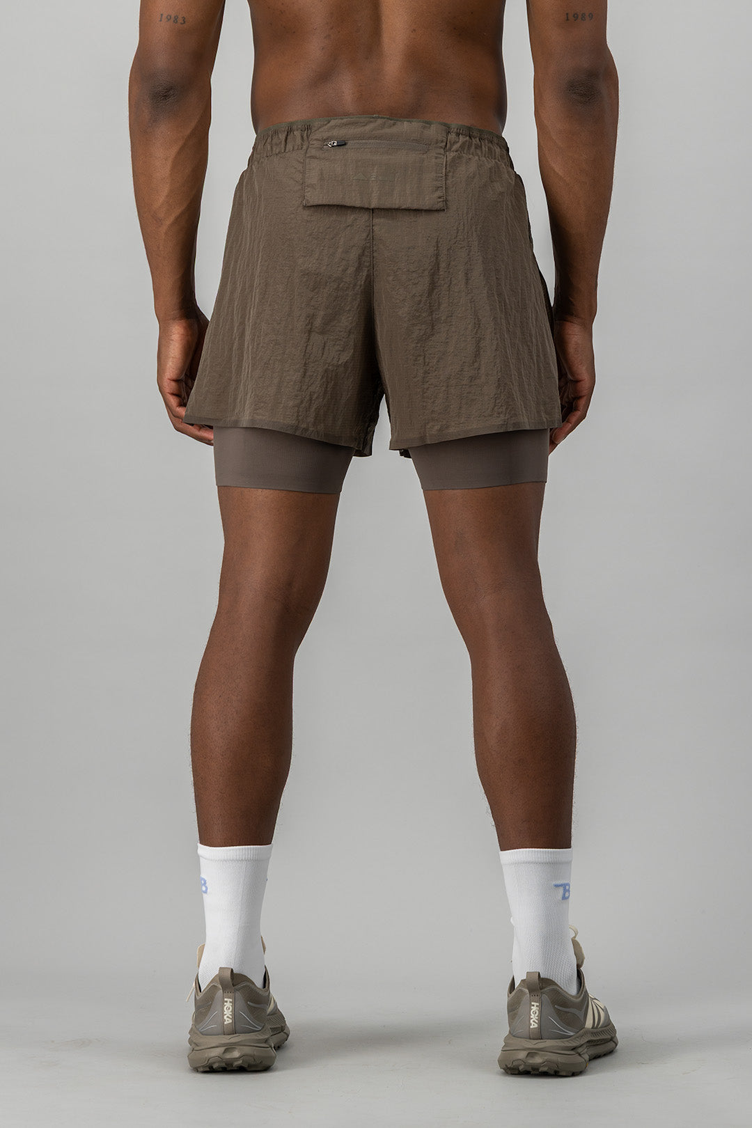 Glide 2-in-1 Run Short - Sandstone